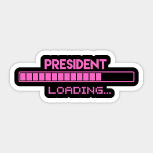 President Loading Sticker